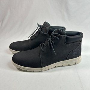 Timberland Men's Graydon Chukka Dark Gray Nubuck Lightweight Boot A4132 SZ 12-13